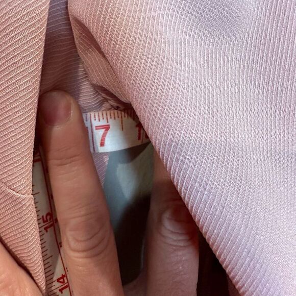 Gibson Look Blush XS Long Sleeved Decked Out Day Dress - Picture 11 of 14